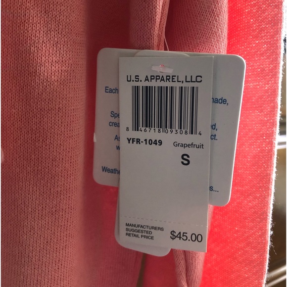 NWT - Lightweight hoodie by US Apparel - Picture 4 of 6